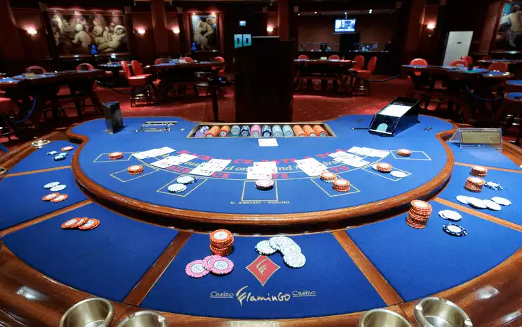 Live Blackjack Casino Table