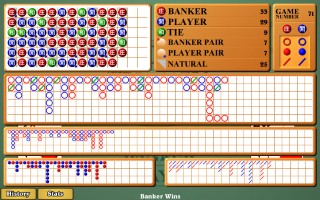 Baccarat gameplay