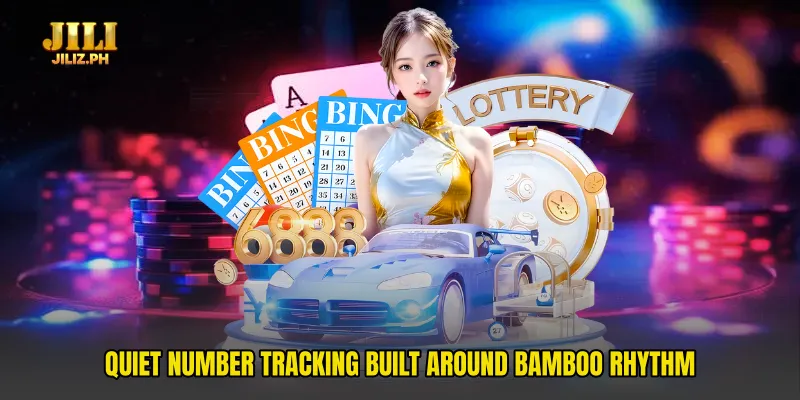 Quiet number tracking built around bamboo rhythm
