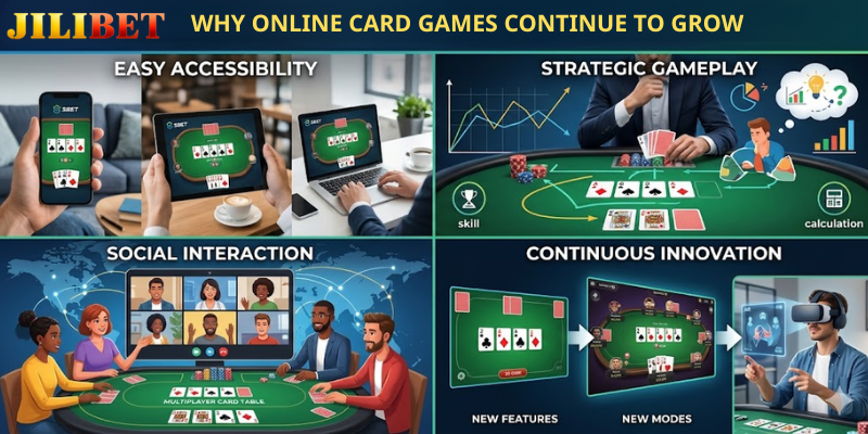 Why Online Card Games Continue to Grow